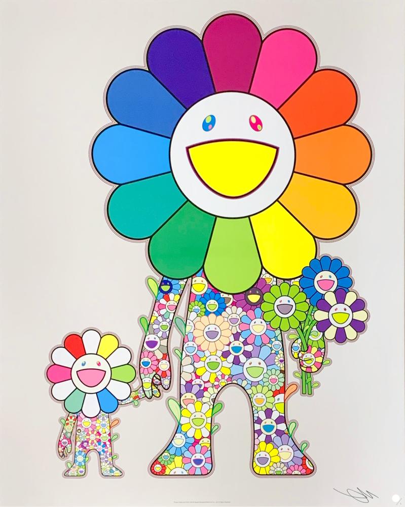 お花の親子Flower Parent and Child|村上隆Takashi Murakami