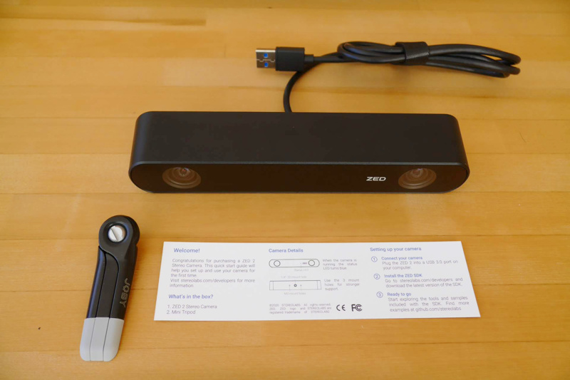 ZED 2i Stereo Camera (ステレオカメラ) | 高解像度 映像撮影 防塵防水