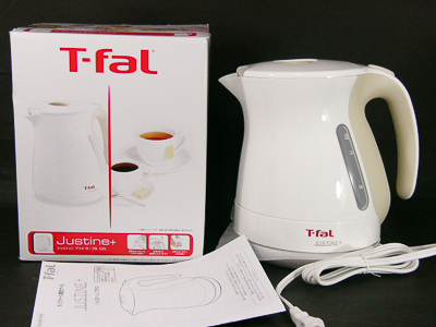 ティファール 電気ケトルジャスティンプラス サーブル1.2L 【器道楽】