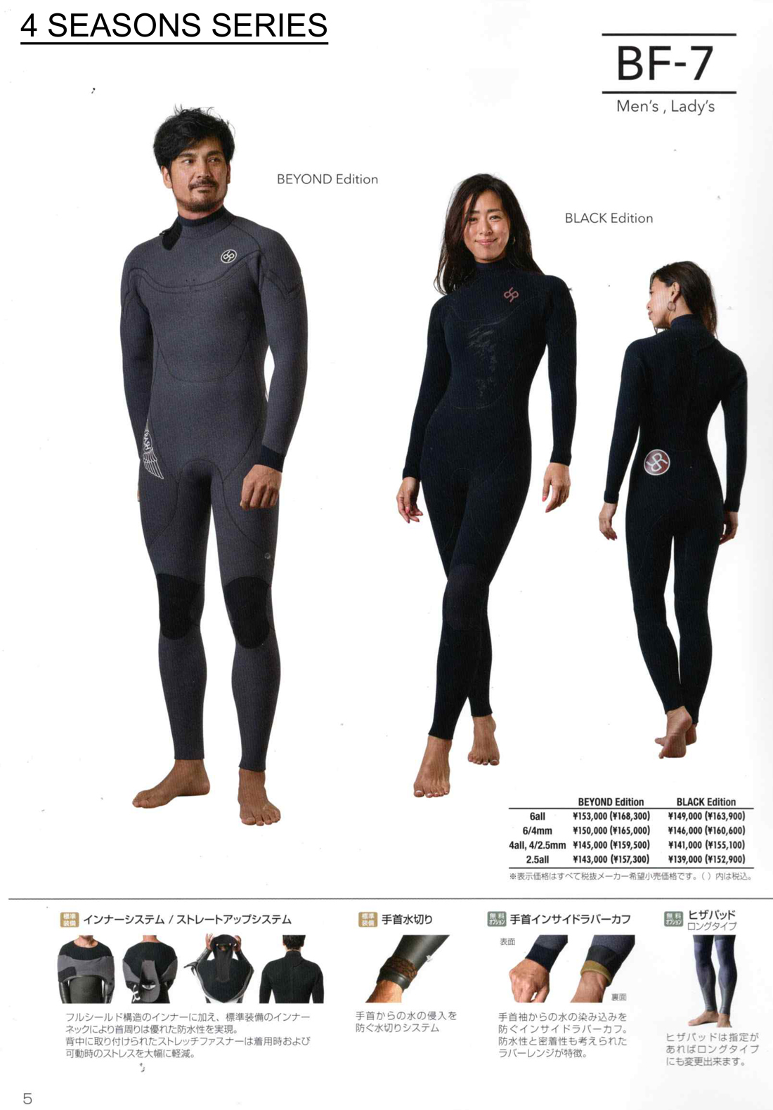 RASHウエットスーツ2024-2025FALL WINTER新作カタログ届きました