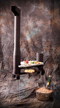 ペレットグリルヒーター「KIRINSAN」｜マルショウ技研株式会社