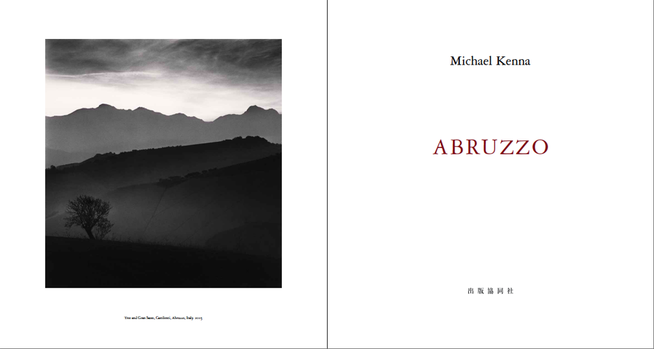 マイケル・ケンナの新刊『ABRUZZO』予約受付中 | gallery ART UNLIMITED