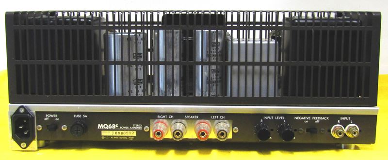 ラックスマン LUXMAN MQ68C 真空管パワーアンプ