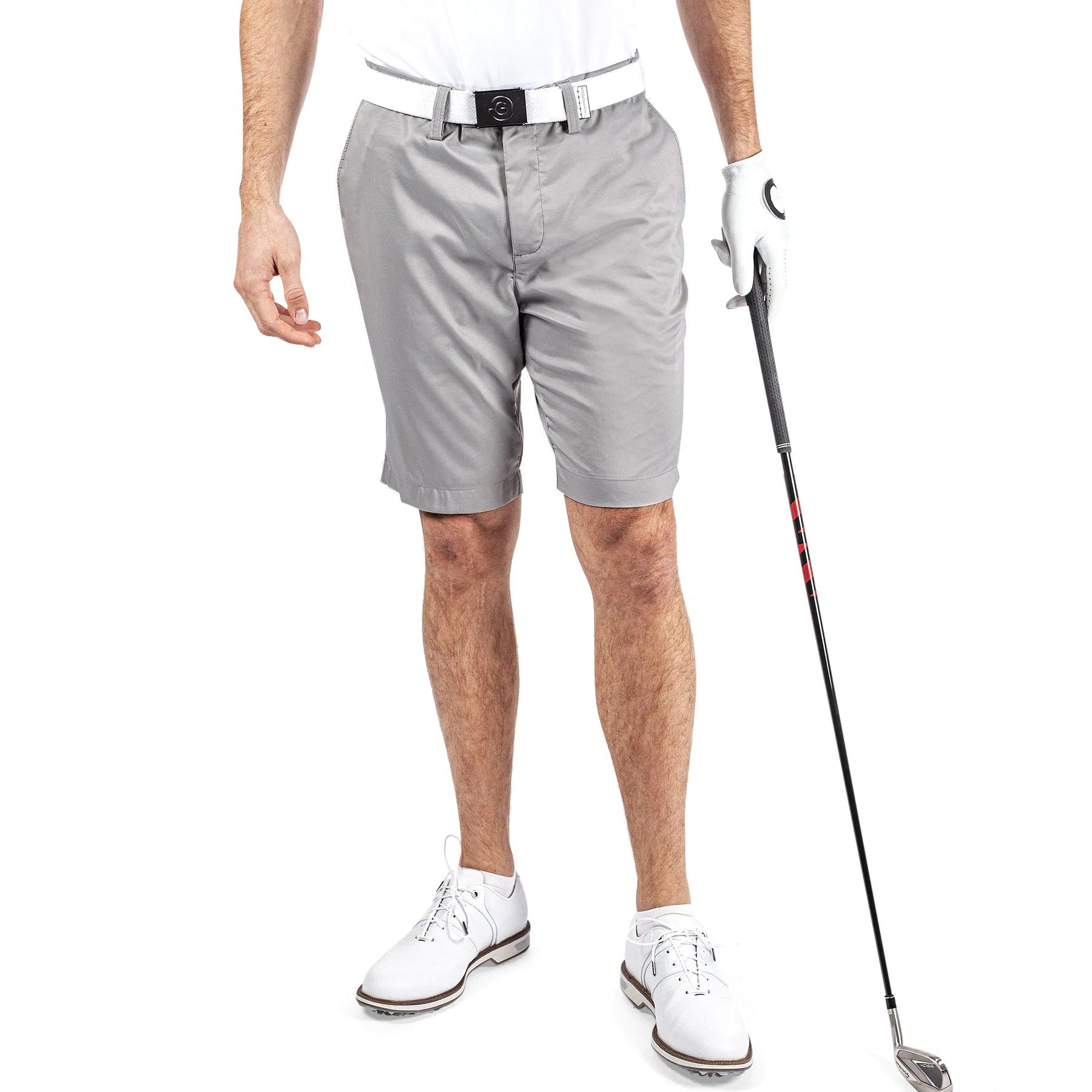 Galvin Green Percy Ventil8+ Golf Shorts - Light Grey 9091 - Percy