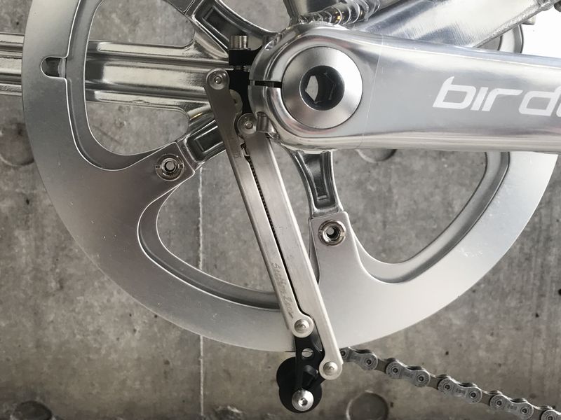 birdy チェーンテショナー装着位置について | 折りたたみ自転車
