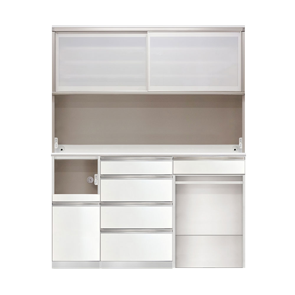 AYANO（綾野製作所）ダイニングボード「スタイン」下台オープン付き