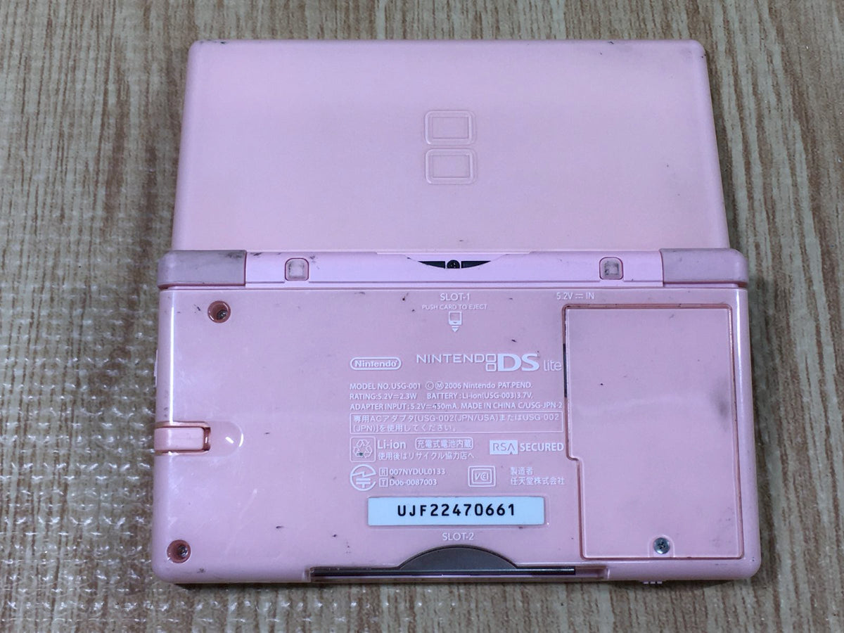 LF7381 Tested Working - No Battery Nintendo DS Lite Noble Pink