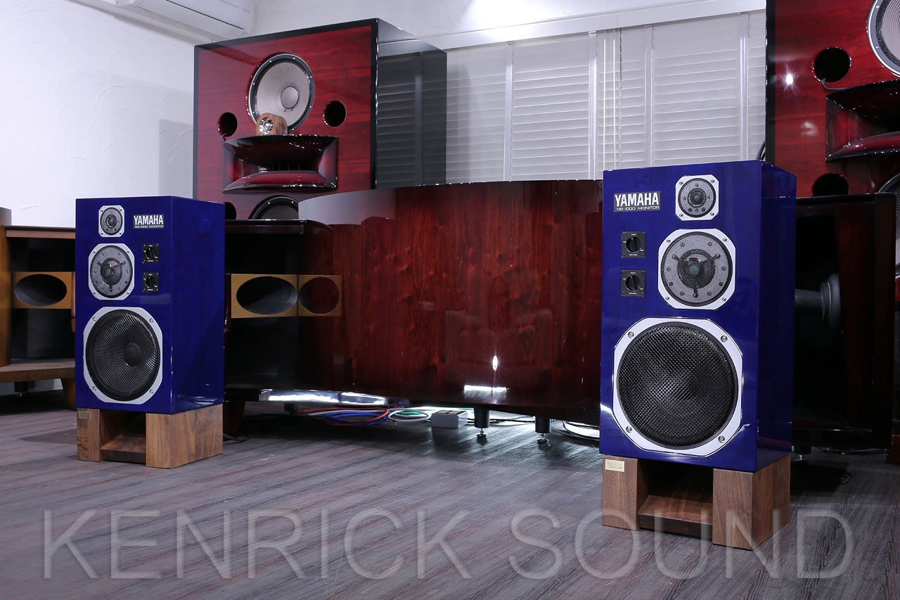 YAMAHA NS-1000M オーバーホール済 新品サファイアブルー塗装