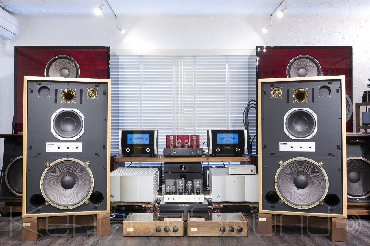 KRS 4343 新品キャビネット JBLアルニコ再着磁 最高峰ネットワーク