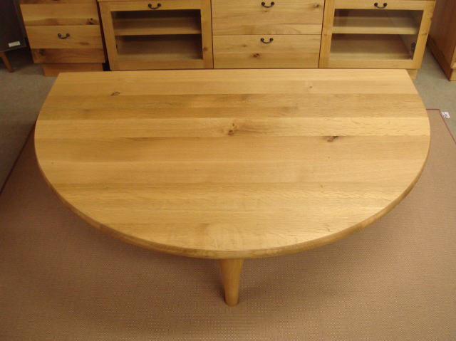 森のことば/SN105RT 半円形リビングテーブル - 加藤家具ネットショップ