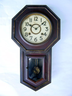 名古屋商事 昭和初期の八角尾長 - アンティーク掛時計