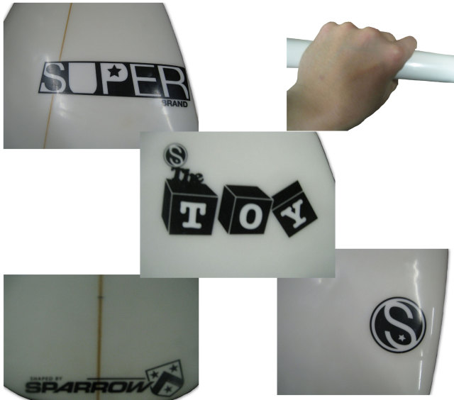 SUPER BRAND SURFBOARDS スーパーブランドサーフボード 5'9