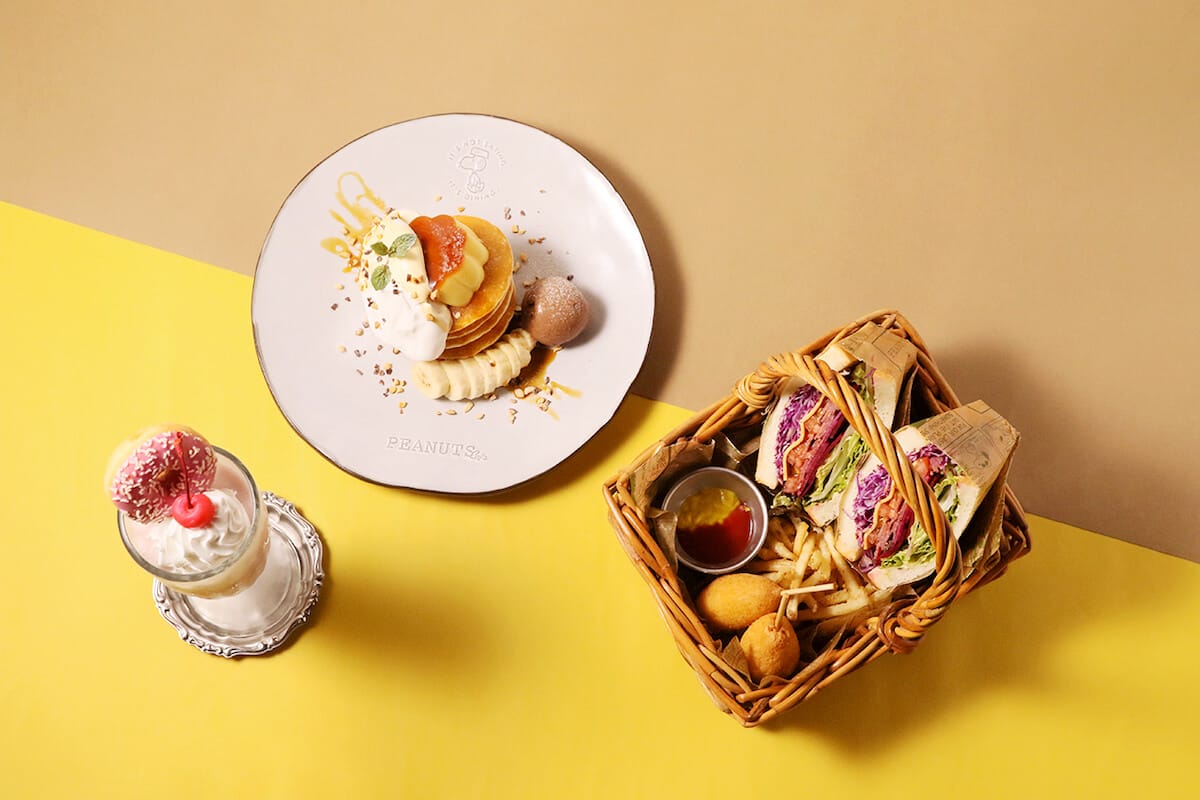 PEANUTS Cafe SNOOPY MUSEUM TOKYO」よりスヌーピーミュージアムの新