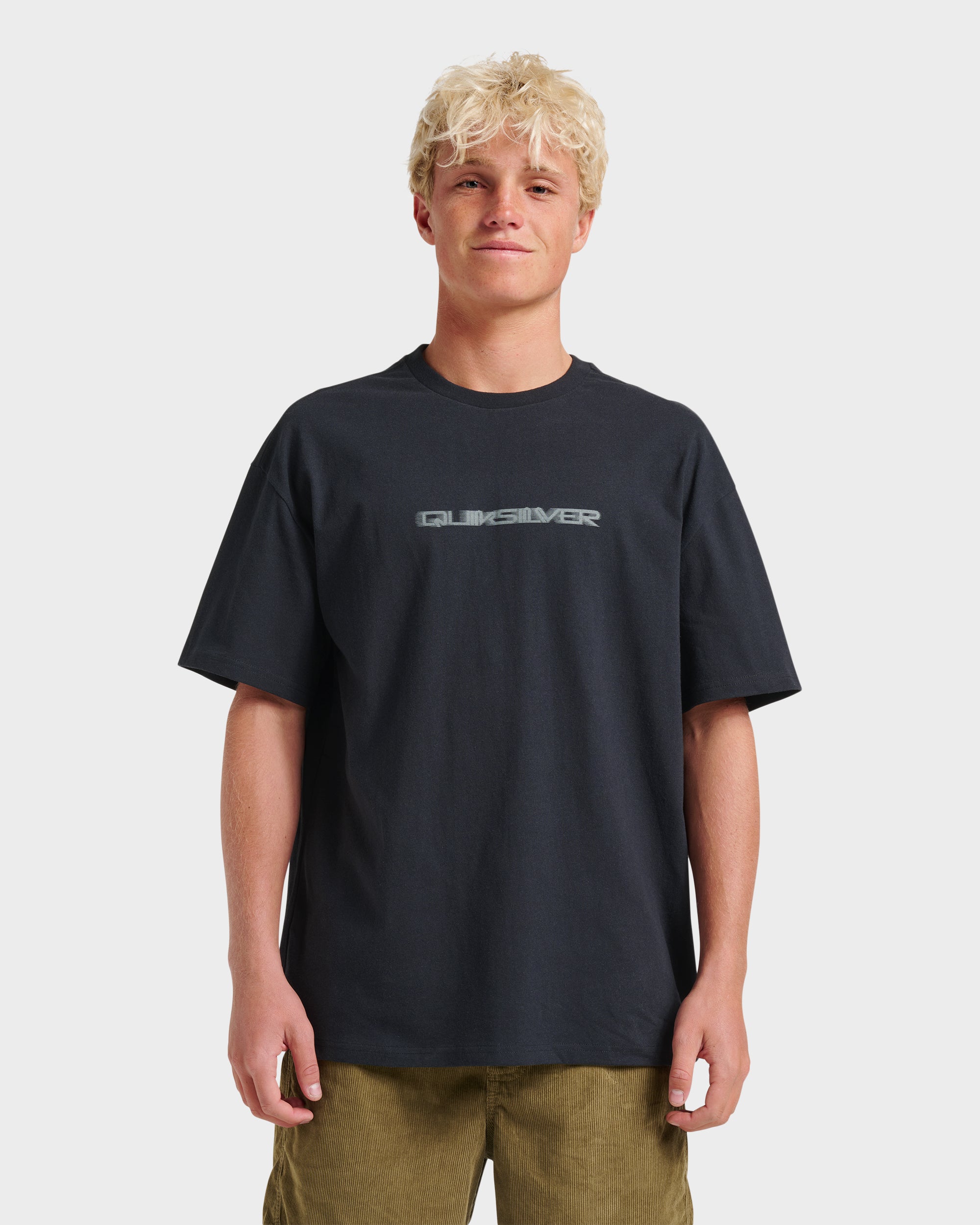 High Speed Blur Heavy Weight T-shirt - Black | Quiksilver