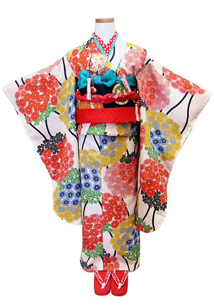 7才用 レトロで可愛い！七五三着物きものレンタル＜それいゆ＞