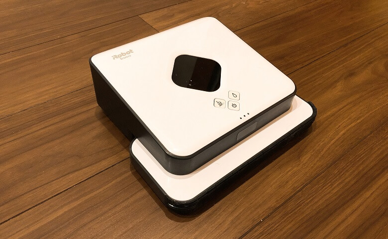 市販シートが使えて経済的】床拭きロボット「ブラーバ 390j」を