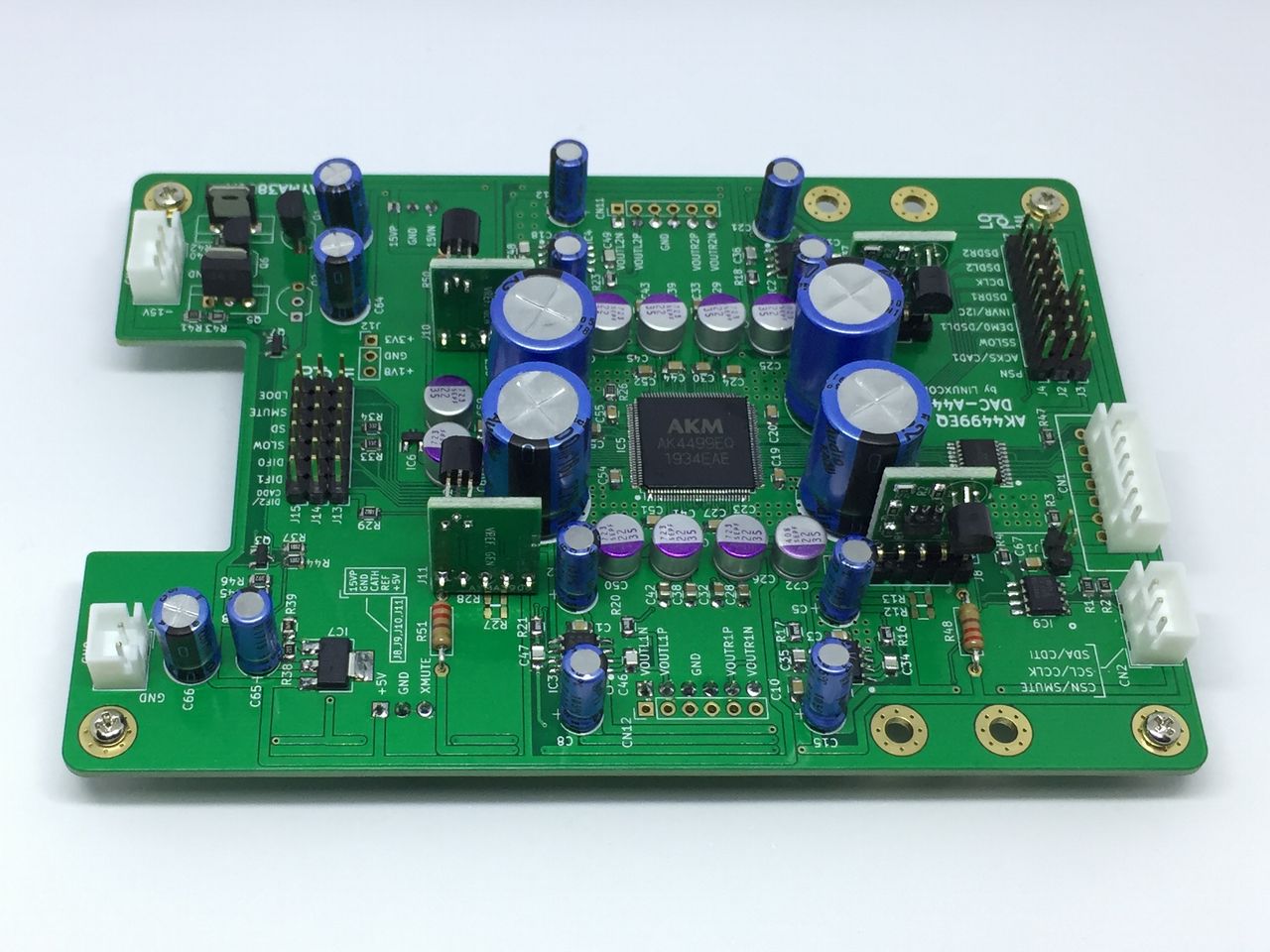 Ak4499 DAC基板とDDCの接続