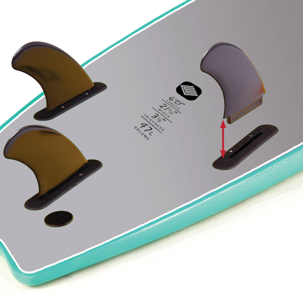 ONE WORLD LTD. / OCEAN&EARTH EZI-RIDER SOFTBOARD 5.6ft＊