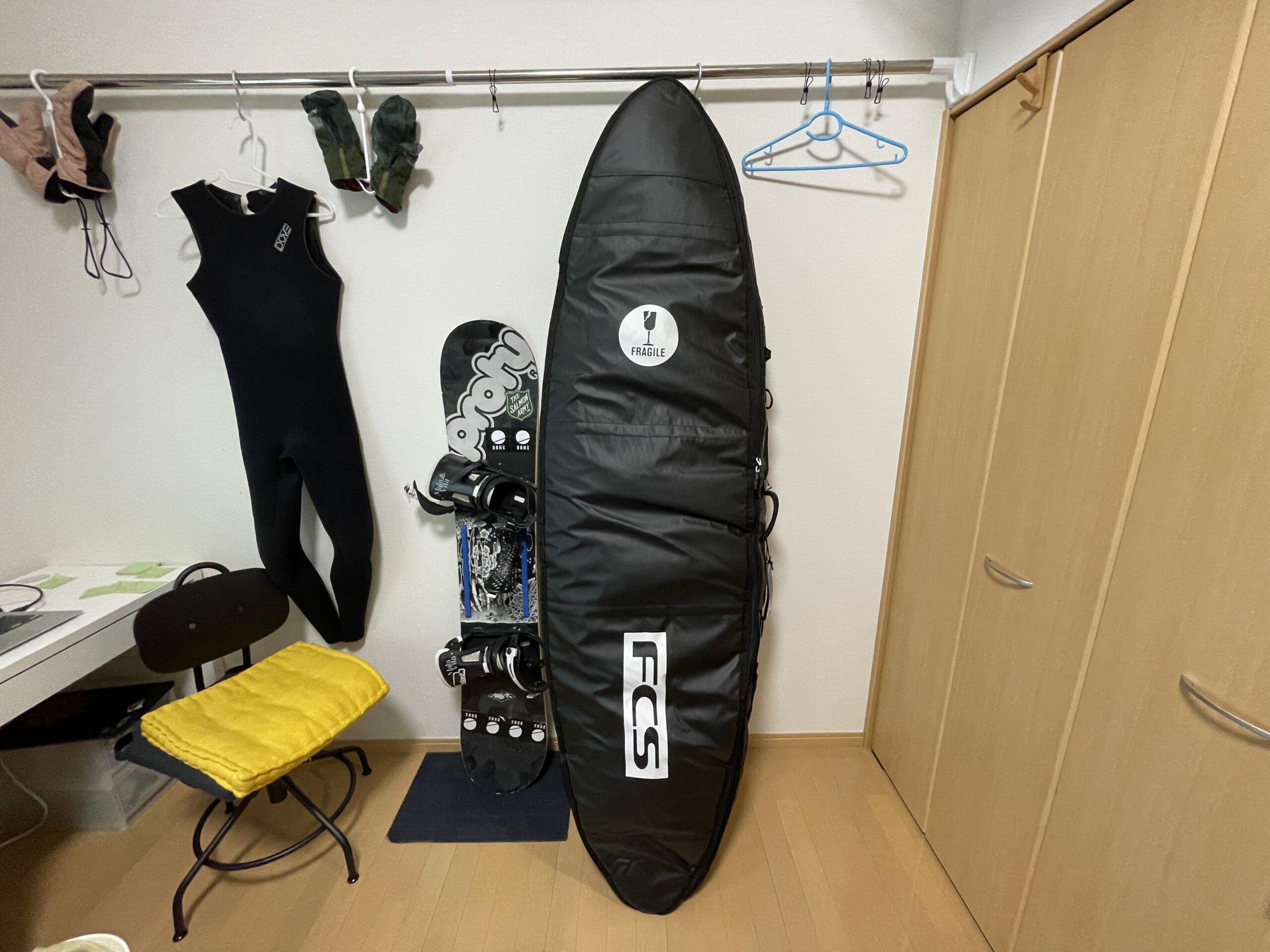 サーフトリップのバッグ選びとサーフボードを梱包するコツ┃飛行機で