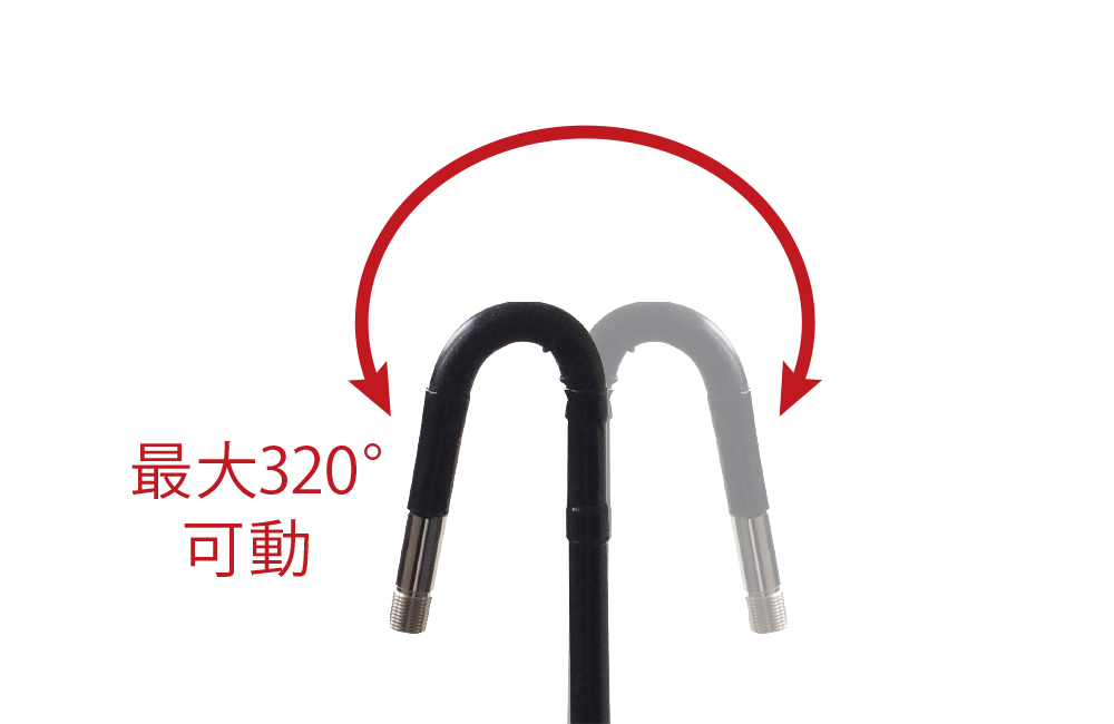 φ5.5mm 先端可動式工業用内視鏡（1m/3m/5m） 【側視】3R-MFXS55