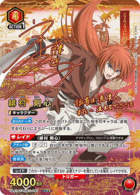 List of Japanese Rurouni Kenshin: Meiji Swordsman Romantic Story