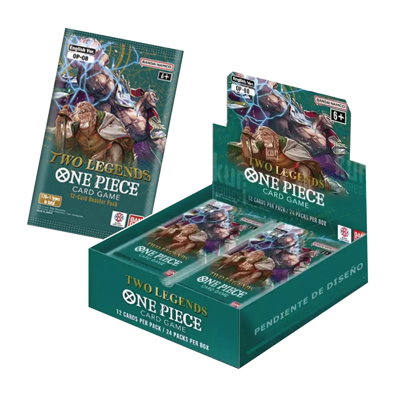 One Piece Card Game: English Expansion - Two Legends (OP-08) [LIVE