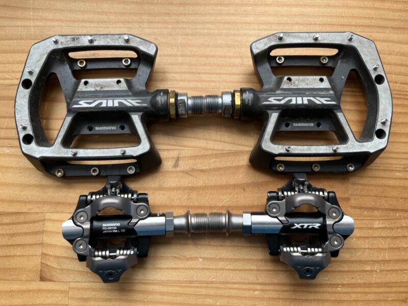 XTR PDM-9100-S -3mm軸仕様を追加購入 | 焚き火と自転車