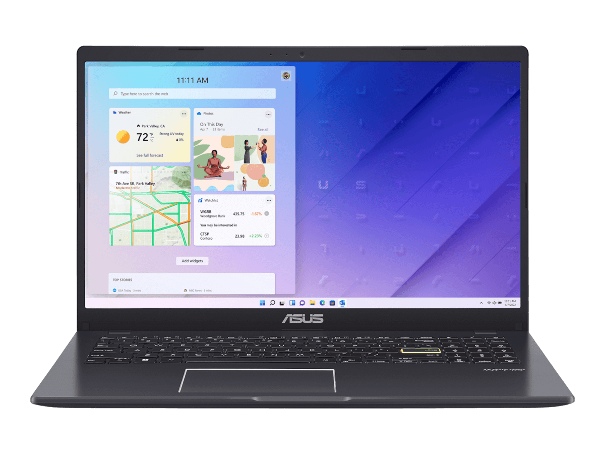 Asus E510MA 15.6″ Laptop - Celeron, 4GB RAM, 512GB SSD, Win 11