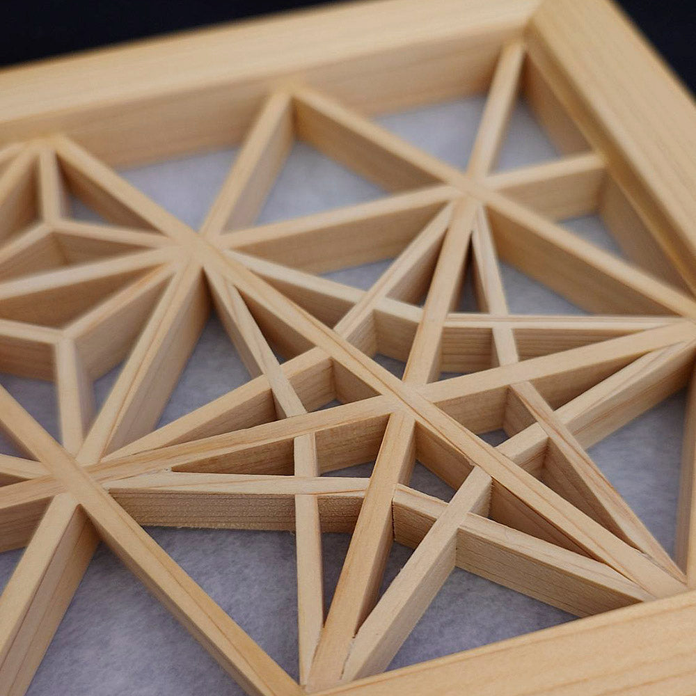 3WAY組子アートパネル「3種類の柄」 – TERACE-ya 照ラス屋