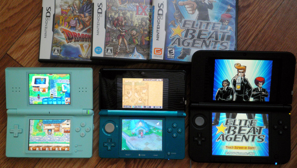 3DSLLでDSソフトを起動するとこんな感じ。: Call It Life vol.2