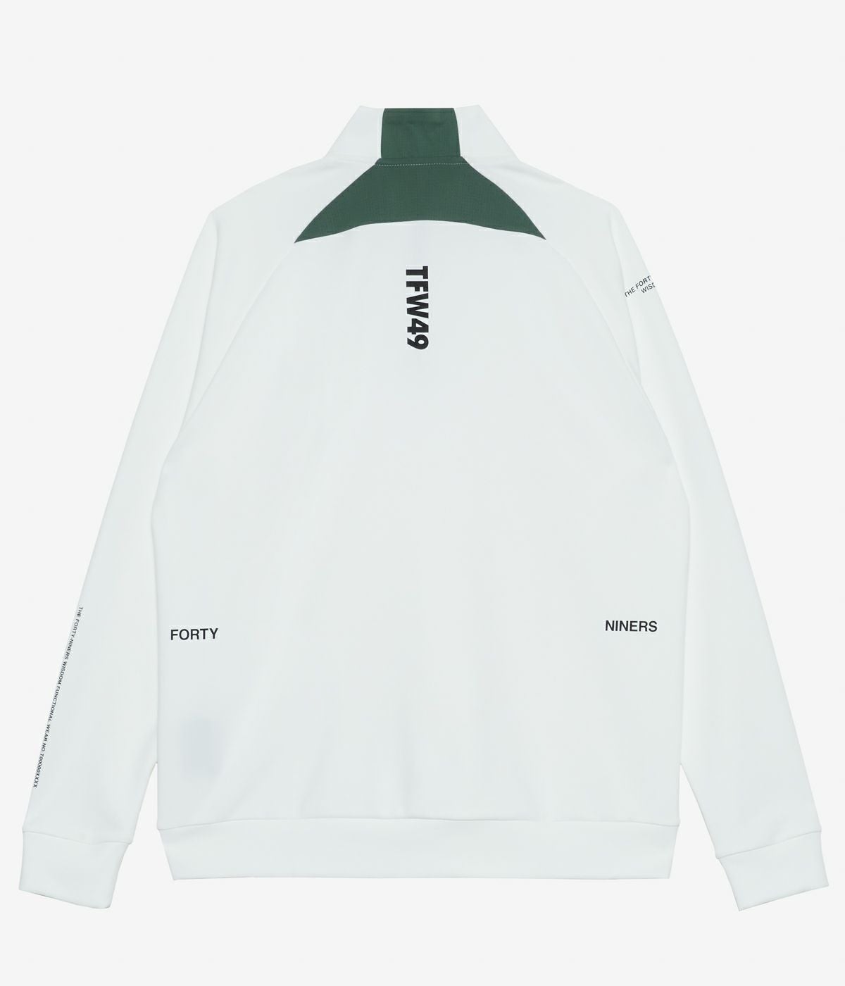 MOCK NECK HALF ZIP L/S TEE | TFW49（ティーエフダブリュー）Official