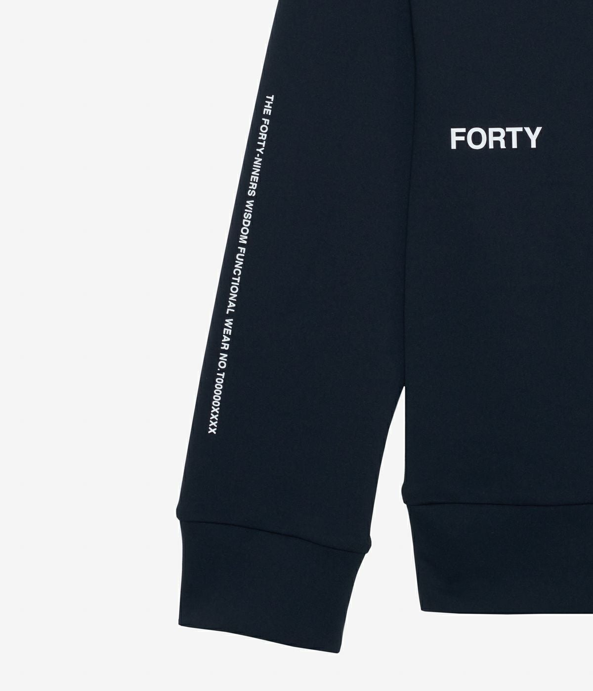 MOCK NECK HALF ZIP L/S TEE | TFW49（ティーエフダブリュー）Official