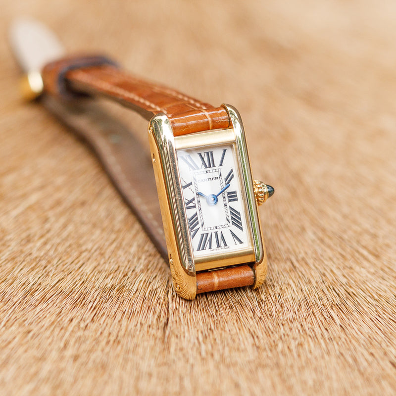 CARTIER SM TANK ALLONGEE Ref.2443 – TIMEANAGRAM