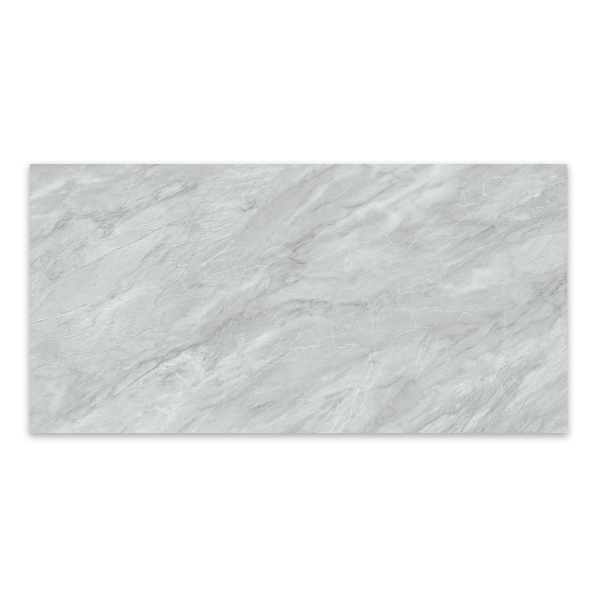 9mm 36x72 Nordic Grey Porcelain Glazed Polished Slab Final Sale