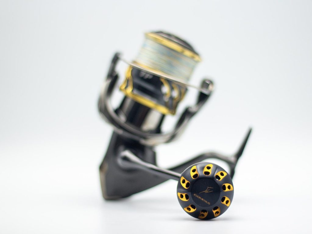 20ツインパワーのハンドルノブをゴメクサスにカスタマイズ！【画像付き