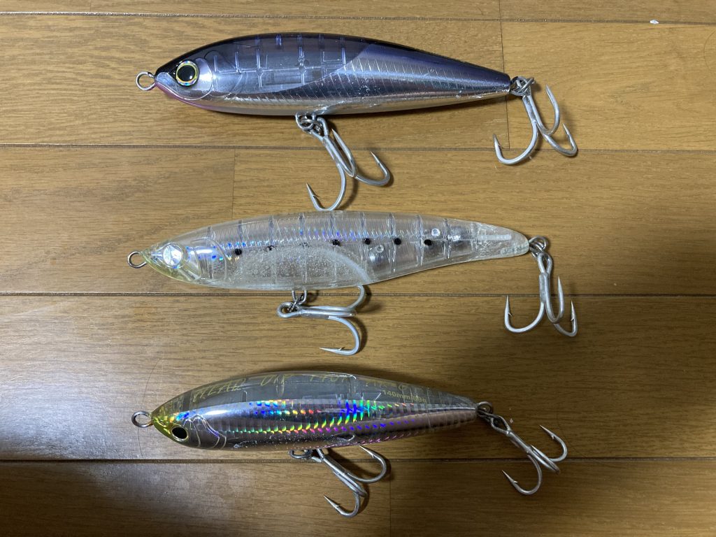 ヒラマサキャスティングで使用するルアーの基本種類をご紹介。憧れの膝