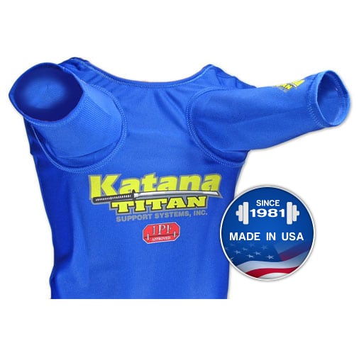 Custom Katana A/S (Angled Sleeve) Bench Shirt – Titan Support