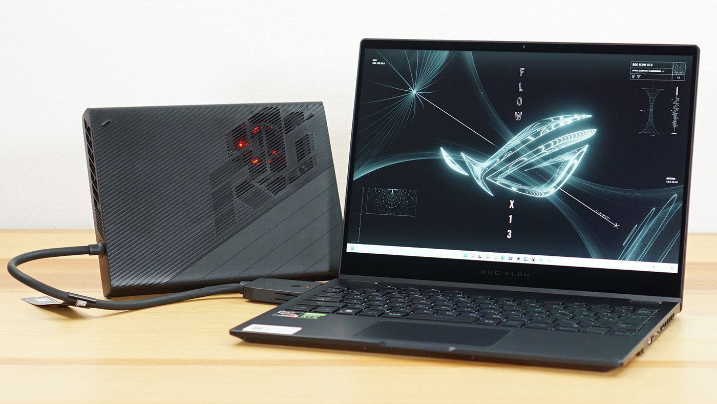 ASUS ROG Flow X13（Ryzen 6000シリーズモデル）の実機レビュー - the比較