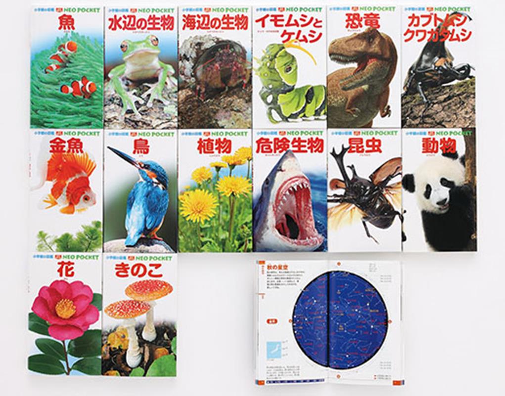 楽天市場】新版 小学館の図鑑neo セット（本・雑誌・コミック）の通販