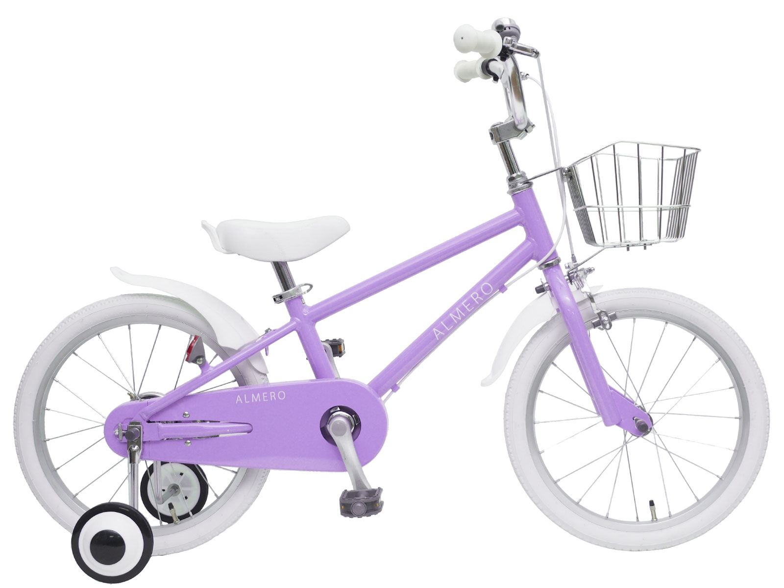 楽天市場】自転車 18インチ 女の子（カラーパープル）の通販