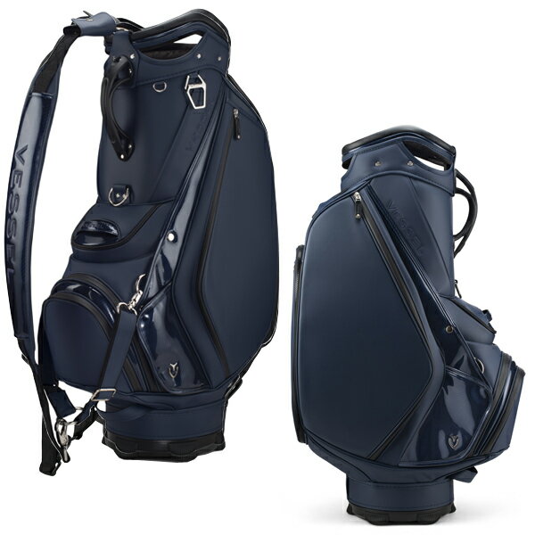 楽天市場】vessel キャディ バッグ（カラーネイビー）の通販