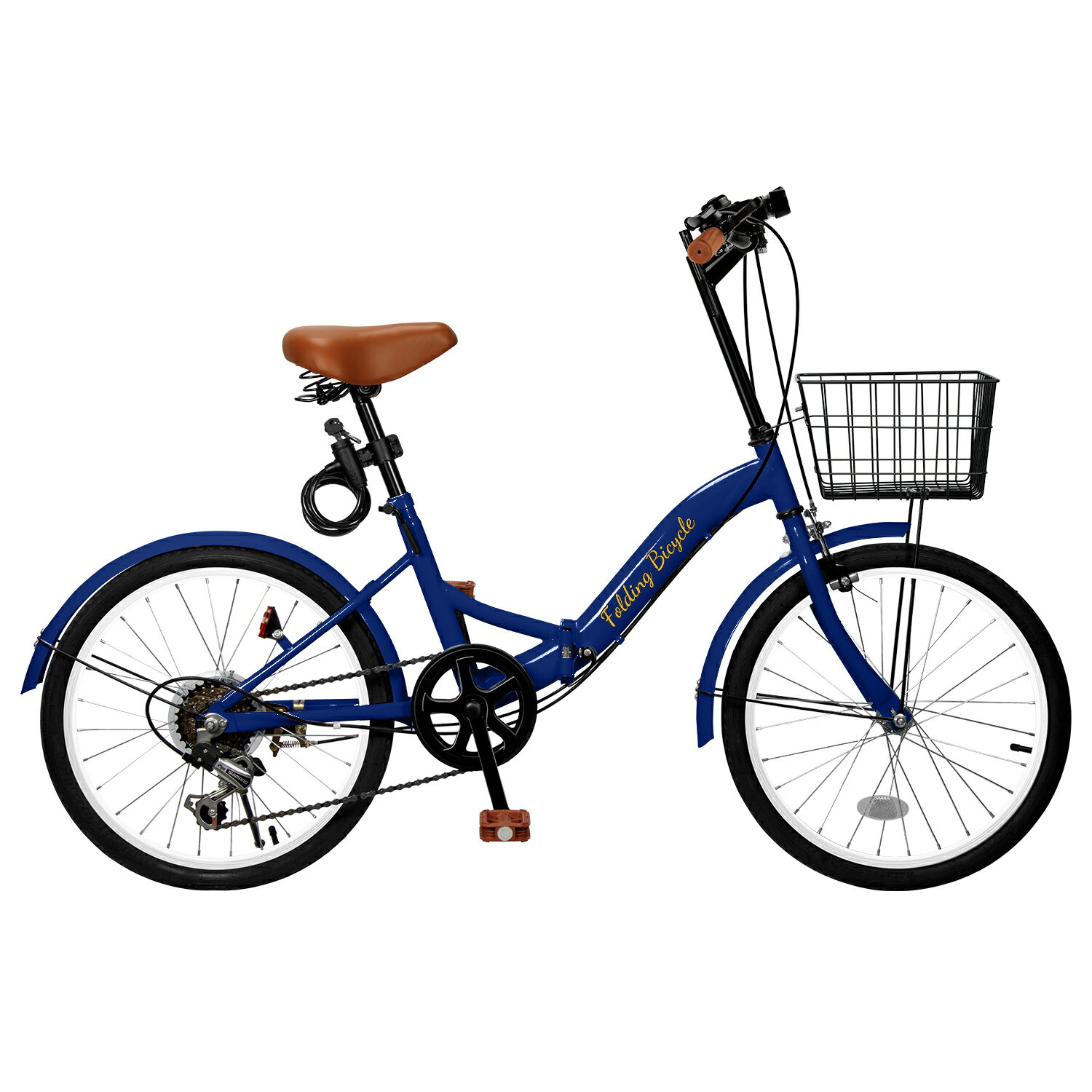 楽天市場】折りたたみ自転車（カラーネイビー）の通販