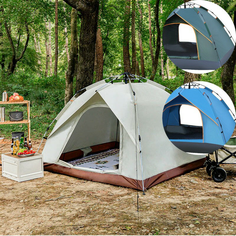 楽天市場】クイックキャンプ quickcamp ダブルウォール ドームテント 3