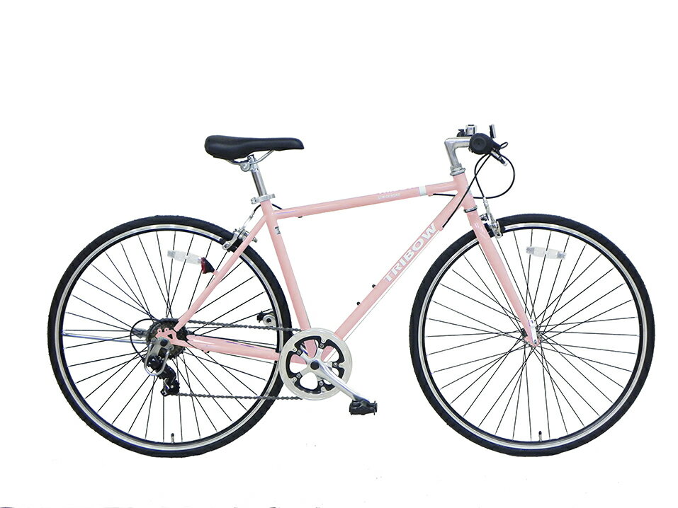 楽天市場】クロスバイク（カラーピンク）（自転車・サイクリング
