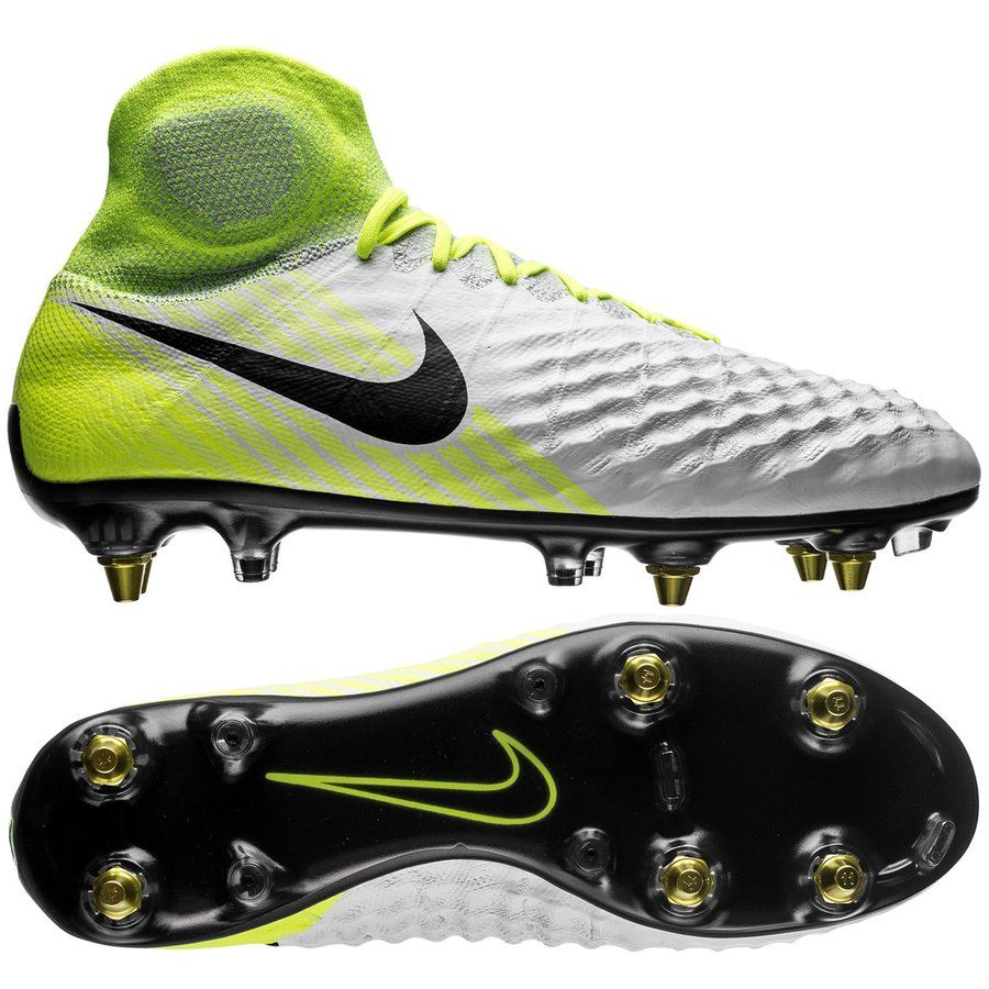 Nike Magista Obra II SG-PRO Anti-Clog Motion Blur - White/Volt