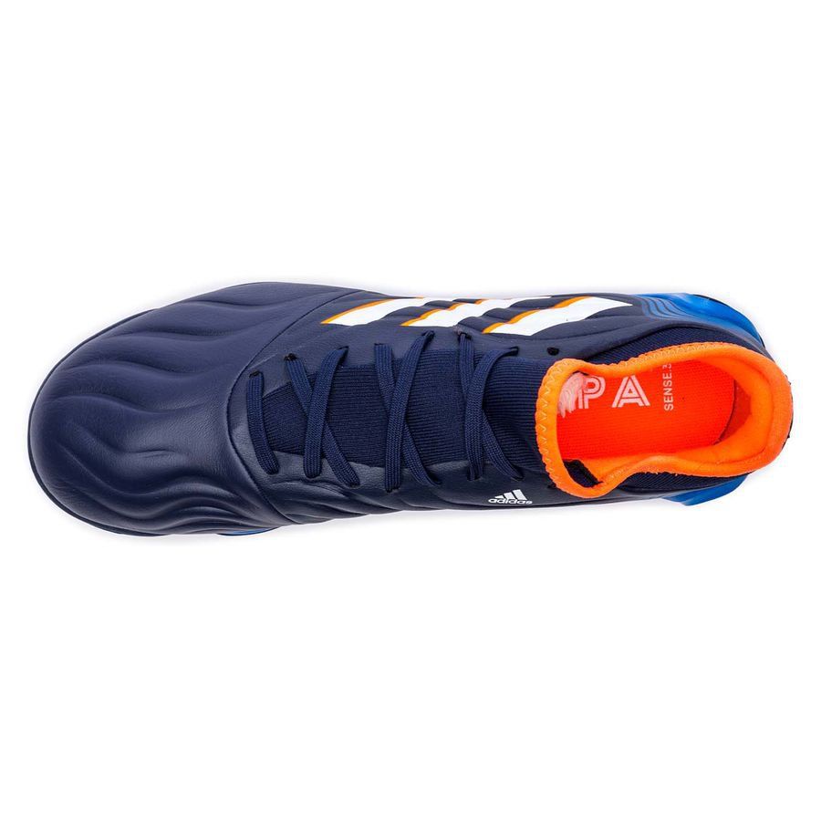adidas Copa Sense .3 TF Sapphire Edge - navy blue/Footwear White