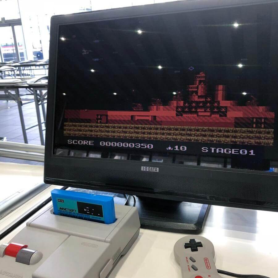 ファミコンカセット！「HARADIUS ZERO」を遊ぶ！たくさんの敵・巨大な