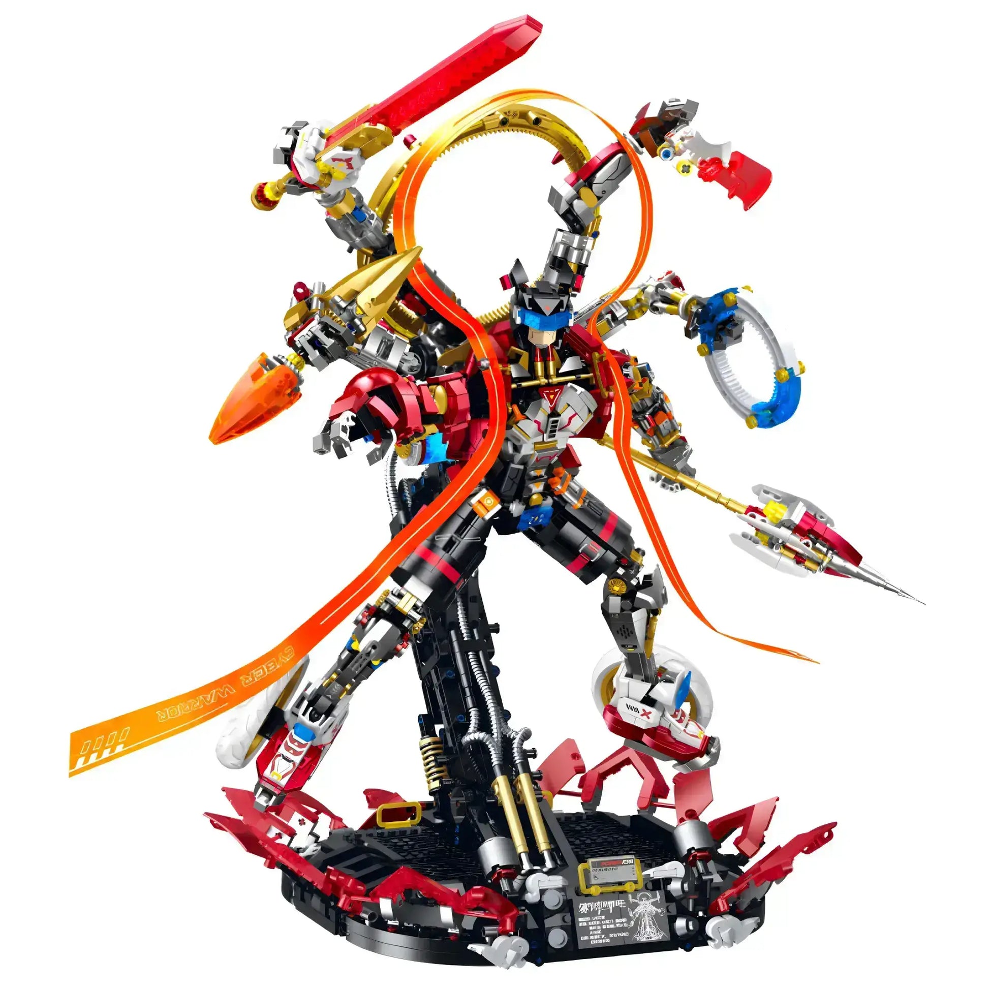 Tongshengju GULY NEZHA Model Mecha Building Blocks Set For Adults