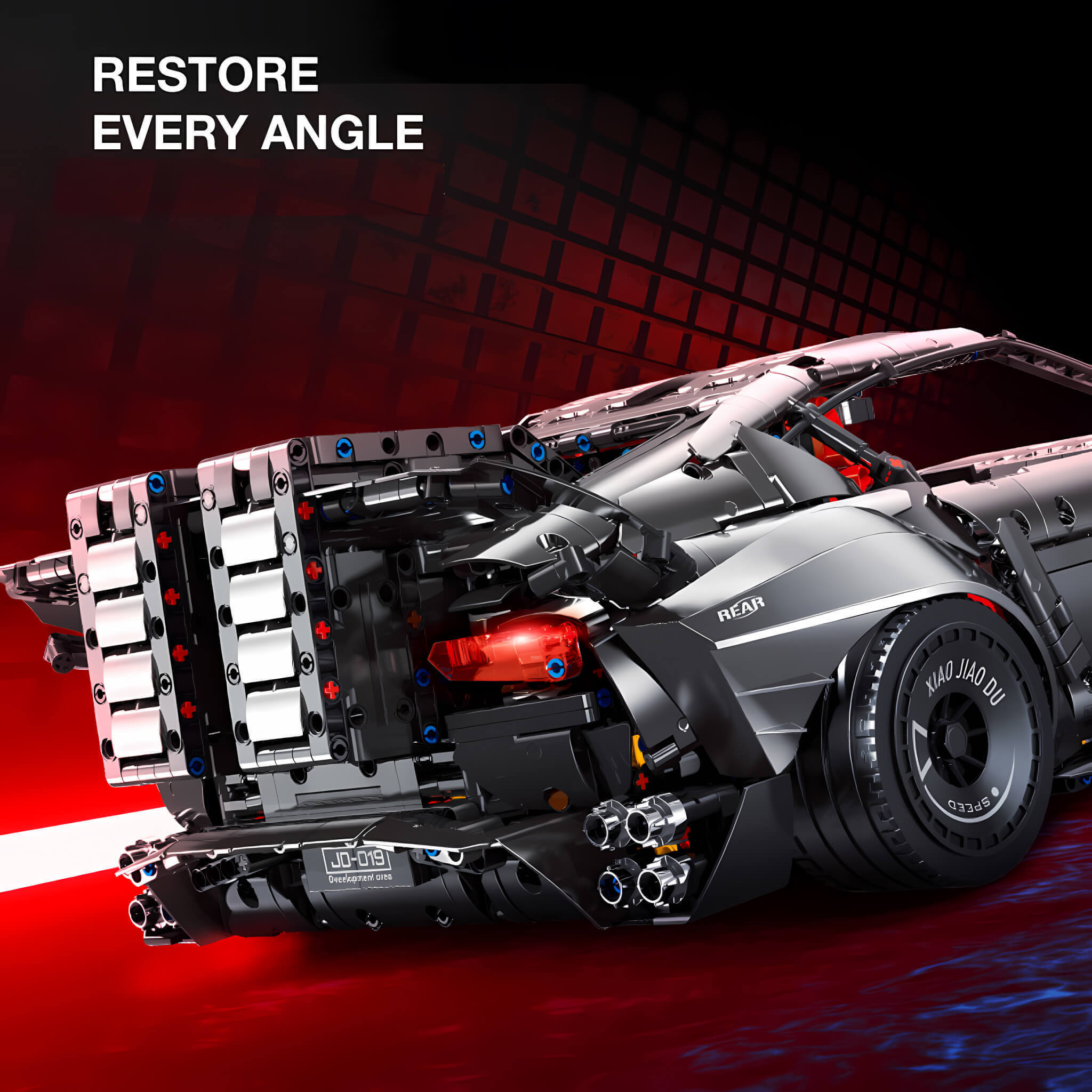 Tongshengju Technic Supra (4399PCS) Sports Car Building Blocks Set