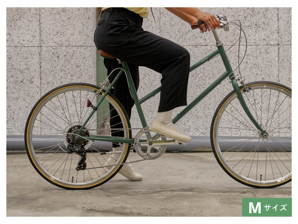 自転車のサイズ選び】SとMはどう違う？〜スタッガードフレーム編